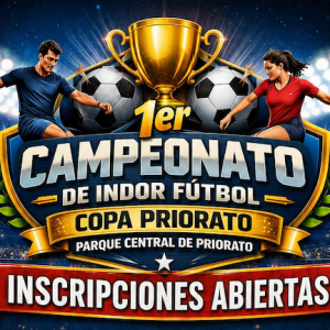 1er Campeonato de Indor Fútbol – Copa Priorato